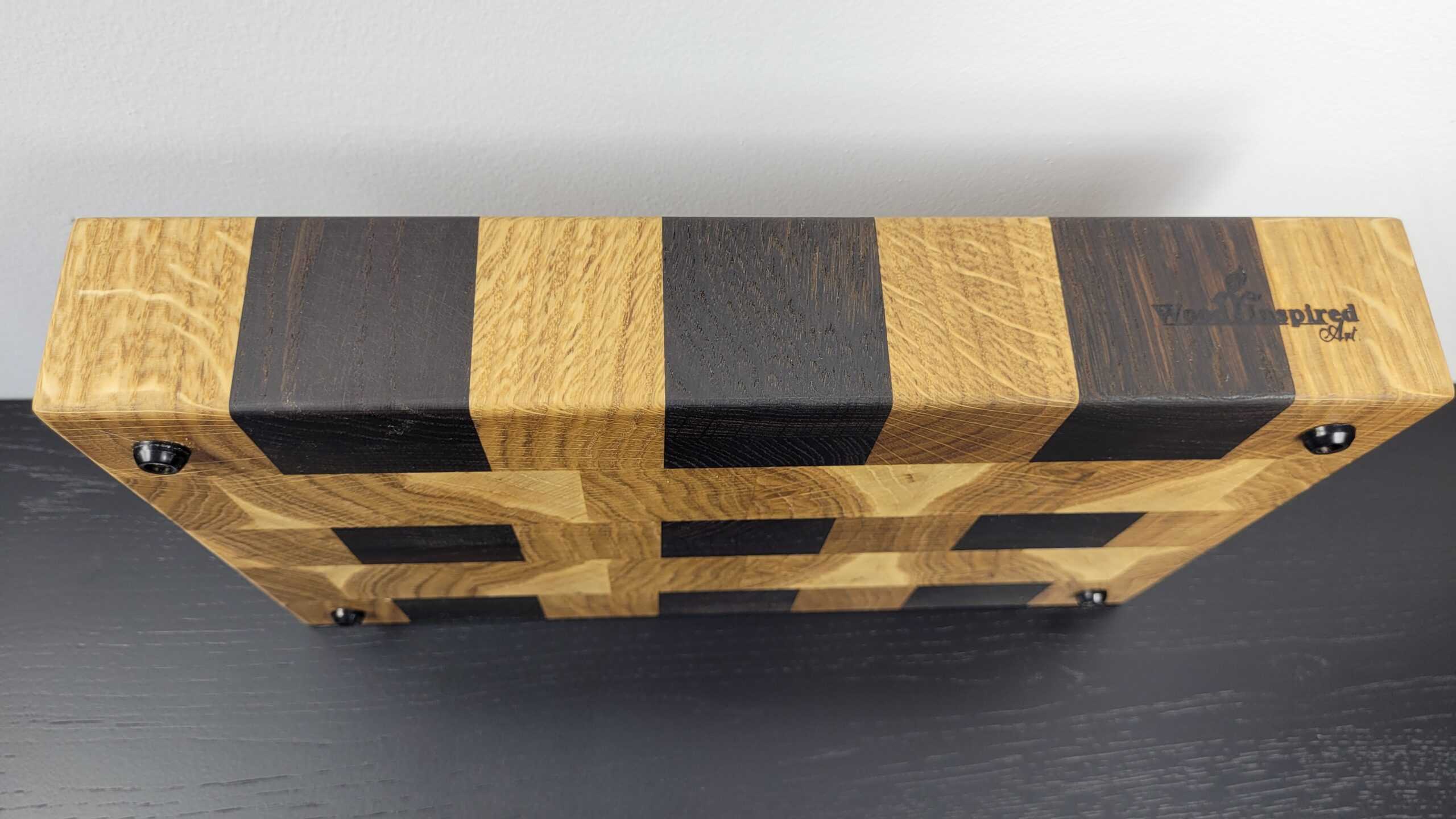 Dębowa deska do krojenia 32x21x5 - obrazek 2