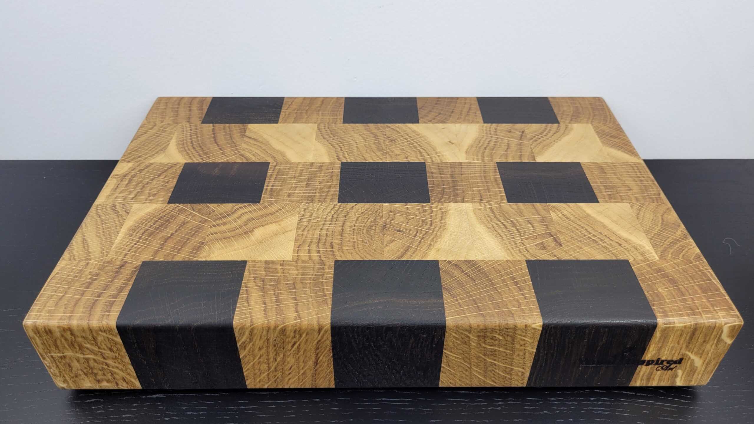 Dębowa deska do krojenia 32x21x5 - obrazek 3