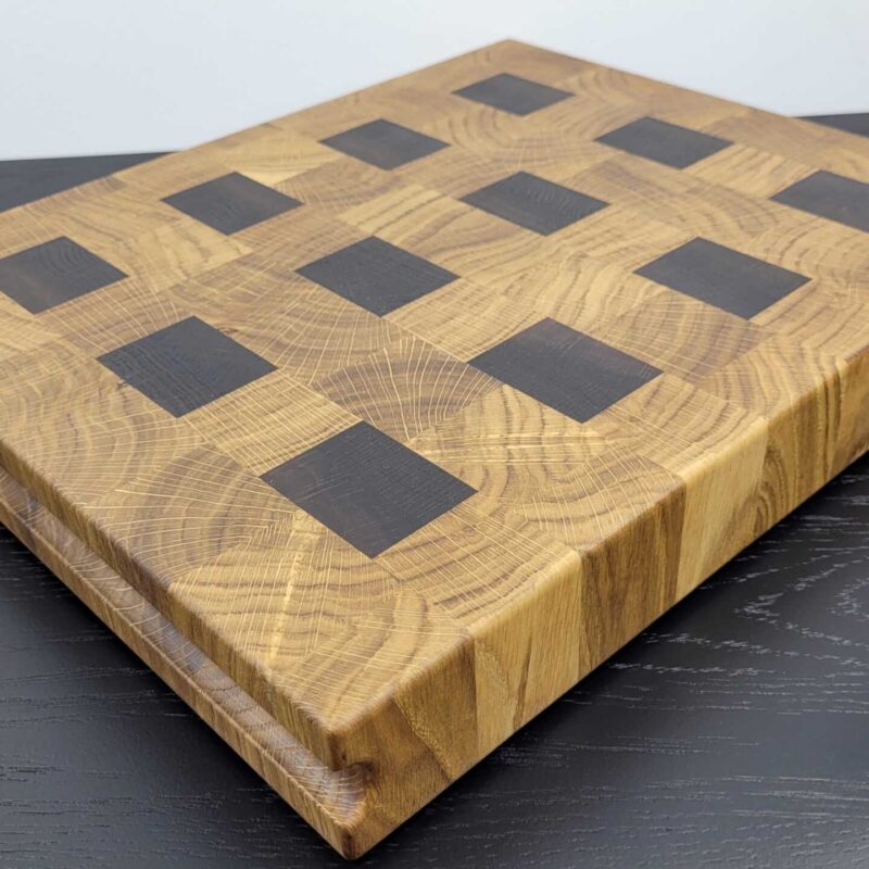 Dębowa deska do krojenia 38x32x5