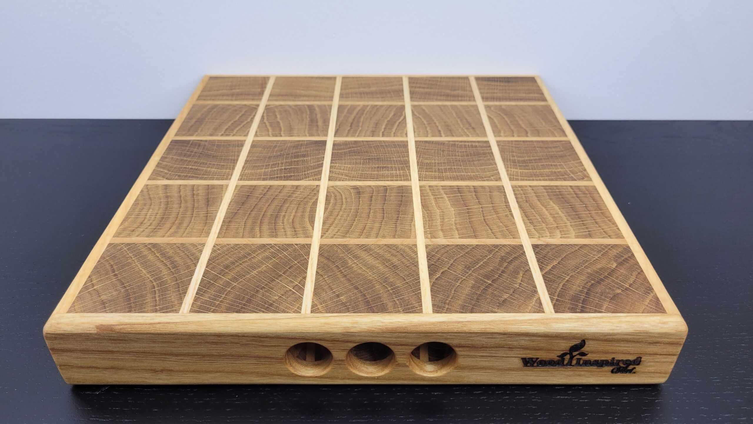 Dębowa deska do krojenia 26x26x4