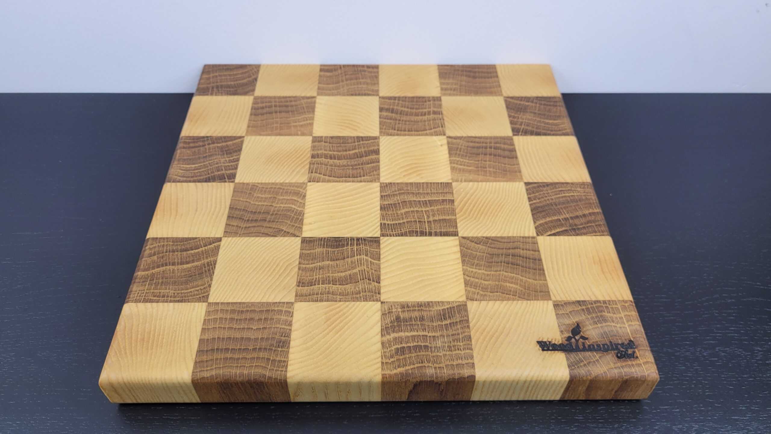 Dębowa deska do krojenia 28x28x3