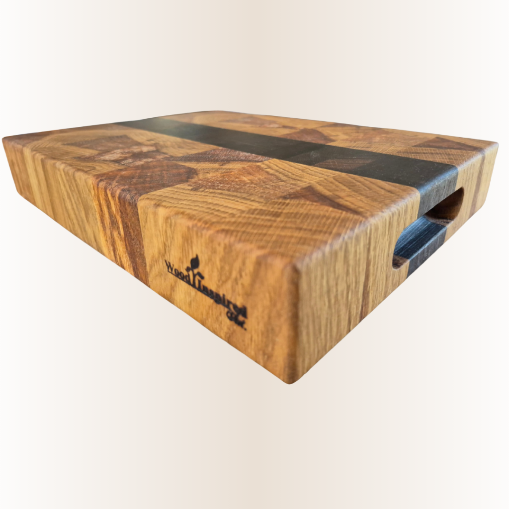 Solidna deska kuchenna do krojenia usłojenie
